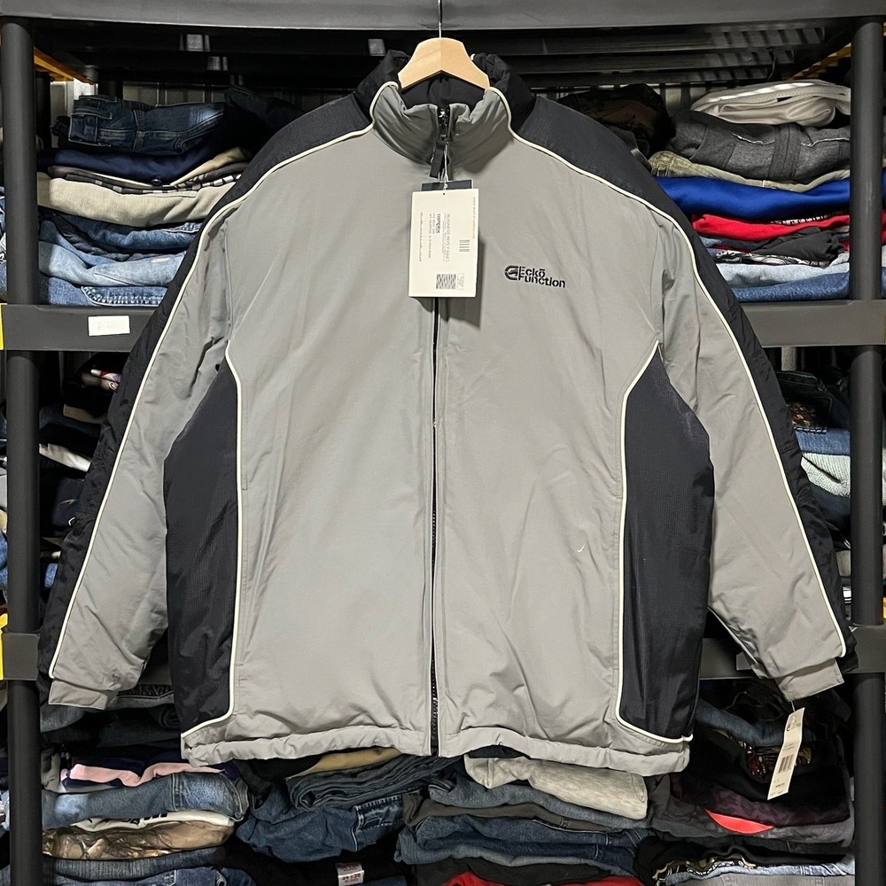 Vintage Ecko Function Puffer Jacket Reversible XL Full Zip‎ Ecko UNLTD Y2K - NEW